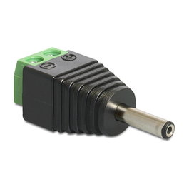 DeLOCK 65434 Adaptador DC 1.3 x 3.5 mm a Terminal de Bloque 2 Pines