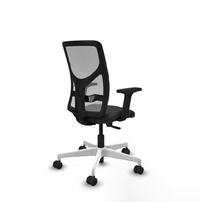 PIQUERAS Y CRESPO Silla de oficina Motilla con mecanismo Sincro, Tela Negra y Malla Gris PIQUERAS Y CRESPO Silla de oficina Motilla con mecanismo Sincro, Tela Negra y Malla Gris