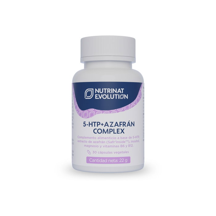 NUTRINAT EVOLUTION 5-HTP + AZAFRÁN COMPLEX 30 vcaps