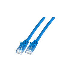 EFB Elektronik Patchkabel Cat.6 U/UTP LSZH Azul 15m