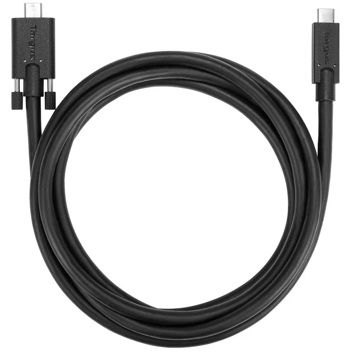 Targus Cable USB C a USB C USB 3.2 Gen 1 ACC1122GLX Negro 1,8 m Targus Cable USB C a USB C USB 3.2 Gen 1 ACC1122GLX Negro 1,8 m