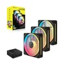 Corsair iCUE LINK LX120-R RGB Pack de 3 Ventiladores de 12 cm Negro