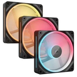 Corsair iCUE LINK LX120-R RGB Pack de 3 Ventiladores de 12 cm Negro