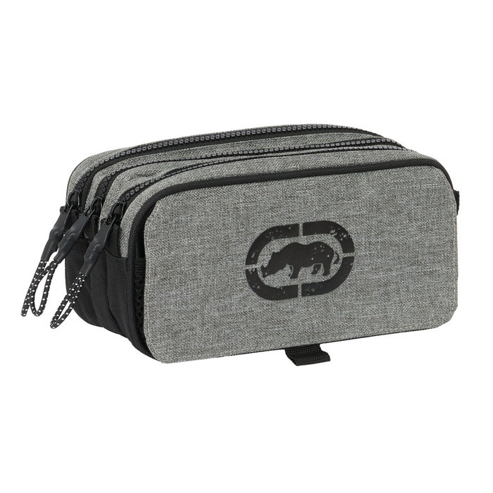 Portatodo Triple Eckō Unltd. Rhino Negro Gris 21,5 x 10 x 8 cm Portatodo Triple Eckō Unltd. Rhino Negro Gris 21,5 x 10 x 8 cm
