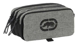 Portatodo Triple Eckō Unltd. Rhino Negro Gris 21,5 x 10 x 8 cm