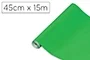 D-c-fix Rollo Adhesivo Papel Plastificado Autoadhesivo Verde para Manualidades y Bricolaje, Ancho 45 cm, Largo 15 m