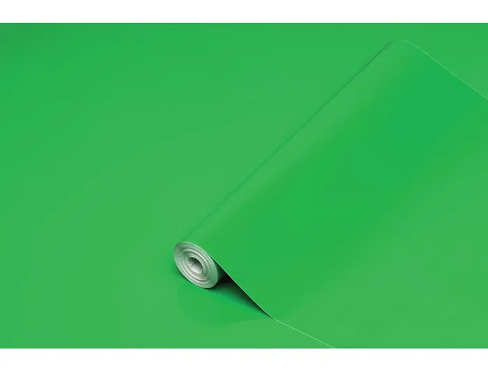 D-c-fix Rollo Adhesivo Papel Plastificado Autoadhesivo Verde para Manualidades y Bricolaje, Ancho 45 cm, Largo 15 m