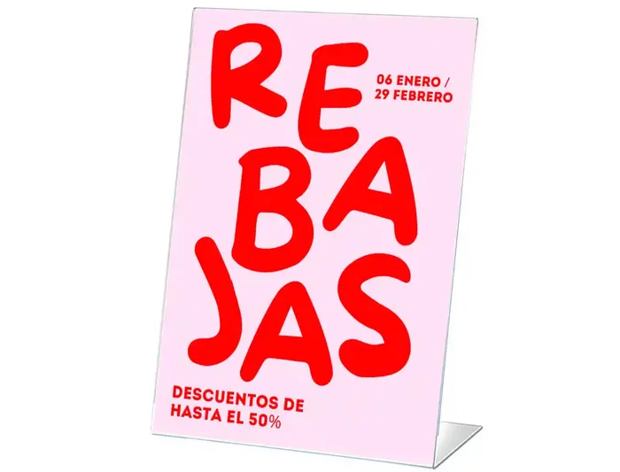 Archivo 2000 Expositor sobremesa DIN A6 vertical 45x105x150 mm flexible PET transparente