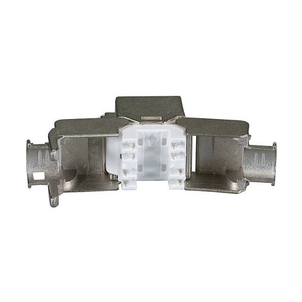 EFB Elektronik E-200100 Keystone Cat6A RJ45 Slim Metálico EFB Elektronik E-200100 Keystone Cat6A RJ45 Slim Metálico