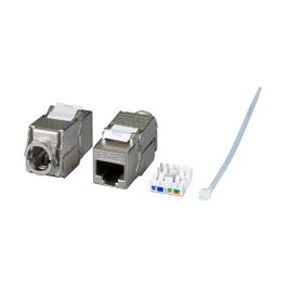EFB Elektronik E-200100 Keystone Cat6A RJ45 Slim Metálico