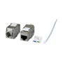 EFB Elektronik E-200100 Keystone Cat6A RJ45 Slim Metálico
