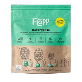 FLOPP Eco Ropa 16 Cápsulas para Lavadora