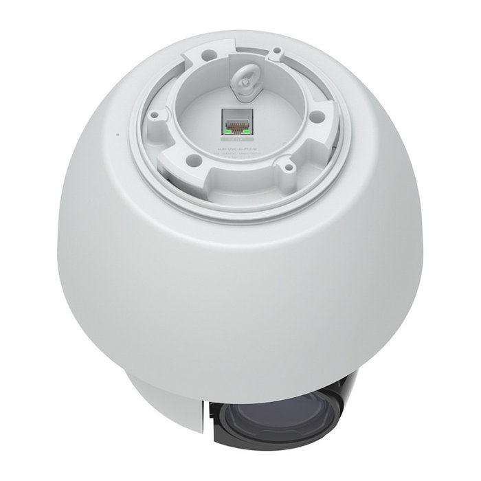 Ubiquiti AI PTZ Industrial Cámara IP de Seguridad Blanco UVC-AI-PTZ-W, 8MP, 22x Zoom Óptico, 4K, Visión Nocturna 100m, PoE, Interior/Exterior IP66