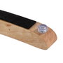 Versa Mecedora con Reposabrazos Beige 92x90 cm Madera Metal Poliester
