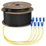 EFB Elektronik O8321S120OS2 Cable de fibra óptica OS2 8x SC-SC 120m