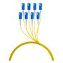 EFB Elektronik O8321S120OS2 Cable de fibra óptica OS2 8x SC-SC 120m