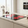 Haeger Placa de Vitrocermica VH-004.001A Negro 59 cm 4 Zonas