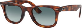 Ray Ban RB4340-50-63974M con cristales azules y montura marrón