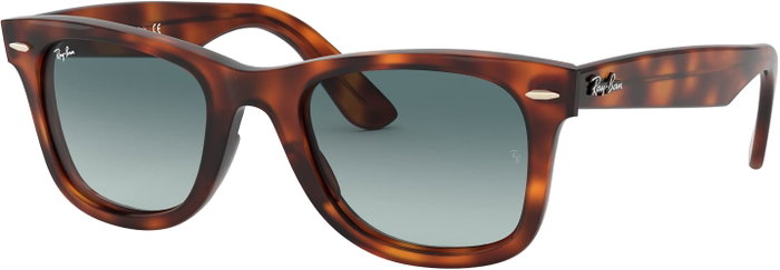 Ray Ban RB4340-50-63974M con cristales azules y montura marrón Ray Ban RB4340-50-63974M con cristales azules y montura marrón