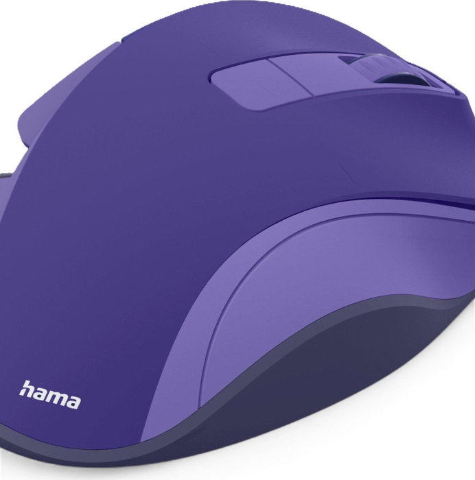 Hama WM-500 Ratón inalámbrico, color violeta