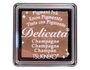 Tsukineko Tinta DELICATA color champán metálica brillante 33x33mm