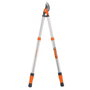 Bahco Tijeras de podar telescópica de dos manos, corte ø40 mm, 70-90cm