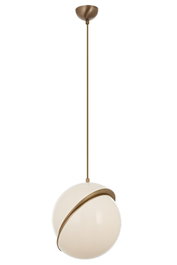 Opviq Lámpara de Araña Av-1861-1Eb, Metal y Plexiglás, Vintage y Blanco, 90 cm Alto x 30 cm Diámetro
