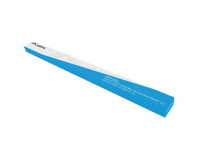 LANBERG Tapón 1U Gris para Armarios de 19 pulgadas LANBERG Tapón 1U Gris para Armarios de 19 pulgadas