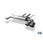 Fox Porsche Cayenne Silencioso Trasero Derecha-Izquierda - 2x90, Tipo 13 Ri, FXPO100013-748