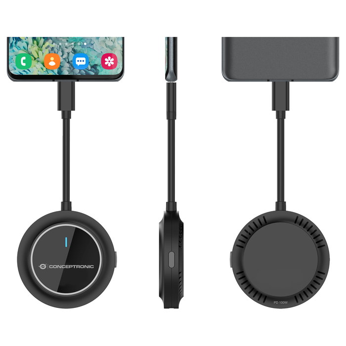 Conceptronic ATHERIC01B Transmisor USB-C a HDMI Inalámbrico 1080P 60Hz