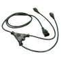 Lindy 30039 Cable de alimentación C14 a 2 x C13 de 2 m