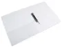 Liderpapel Carpeta canguro 2 anillas mixtas 16mm A4 plástico color blanco