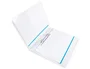 Liderpapel Carpeta canguro de 2 anillas mixtas 16mm Blanco A4
