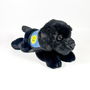DEQUBE Peluche Labrador Negro 21Cm Con Chaleco 939D00249