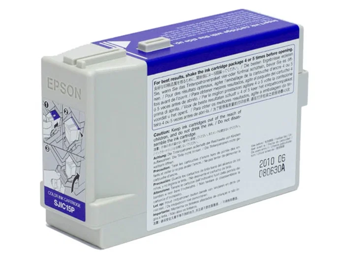 Epson SJIC15P C33S020464 Cartucho de Tinta de 3 Colores Epson SJIC15P C33S020464 Cartucho de Tinta de 3 Colores