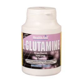 Health Aid L-Glutamina 500 mg 60 comprimidos