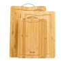Quttin Tabla Cortar Bambú/Metal 38 x 28 x 1.8 cm (12 Unidades)