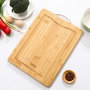 Quttin Tabla Cortar Bambú/Metal 38 x 28 x 1.8 cm (12 Unidades)