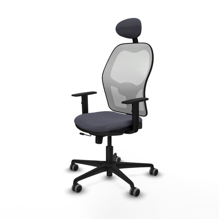 PIQUERAS Y CRESPO Silla de oficina Jorquera Gris y Blanca PIQUERAS Y CRESPO Silla de oficina Jorquera Gris y Blanca