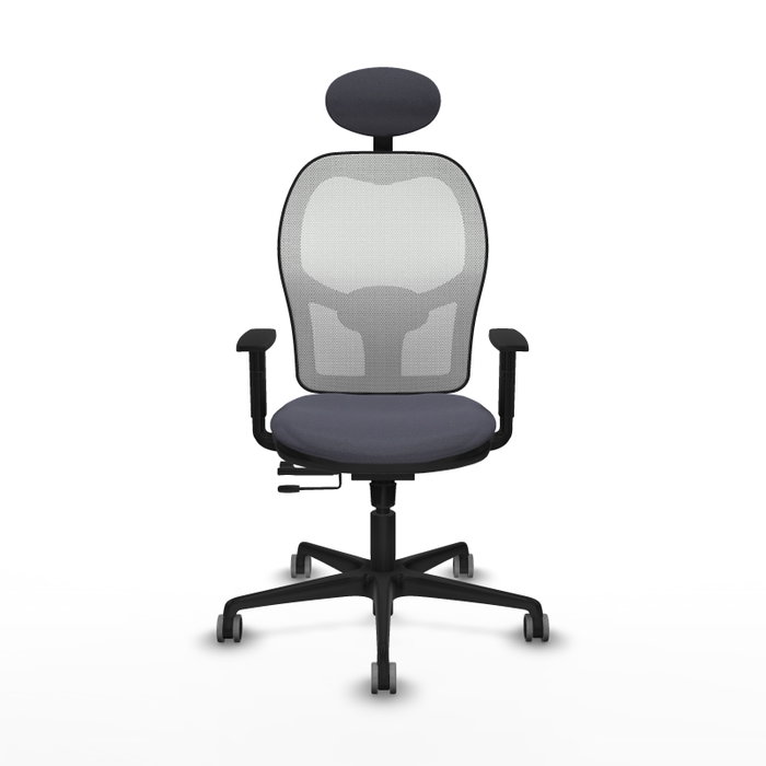 PIQUERAS Y CRESPO Silla de oficina Jorquera Gris y Blanca PIQUERAS Y CRESPO Silla de oficina Jorquera Gris y Blanca
