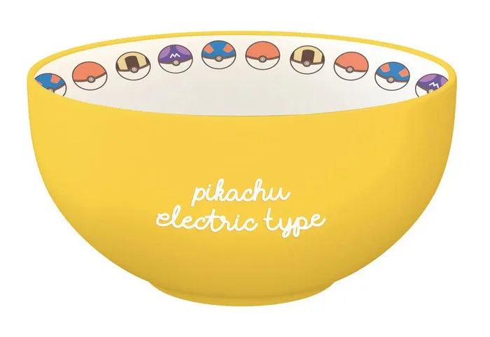 Abystyle Bowl Pokémon Pikachu Electric Type, Cerámica Stoneware 600 ml, apto Lavavajillas y Microondas