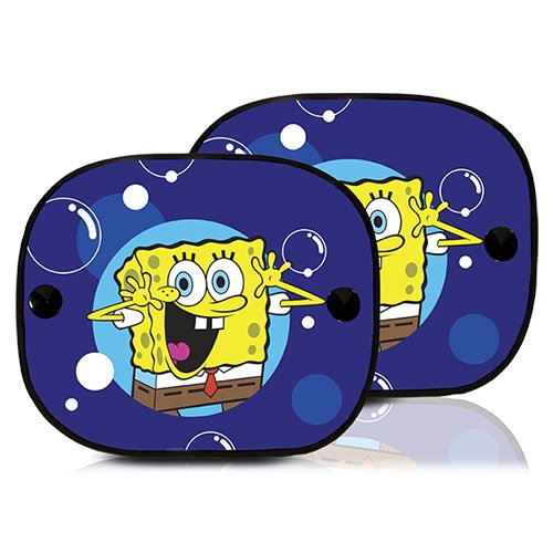 Abc Cortinillas Laterales Bob Esponja 2 Piezas CS10 Abc Cortinillas Laterales Bob Esponja 2 Piezas CS10