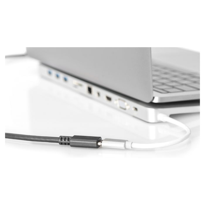 Digitus Cable Extensor/Alargador USB 2.0 Tipo C Macho a Tipo C Hembra 1.5 Metros, Velocidad 480 Mbps, Negro Digitus Cable Extensor/Alargador USB 2.0 Tipo C Macho a Tipo C Hembra 1.5 Metros, Velocidad 480 Mbps, Negro