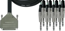 Cordial Cable Interfaz Sub-D/8 Jack Estéreo 5 M