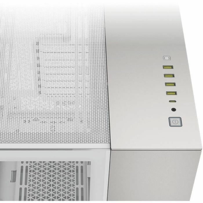 Corsair iCUE 6500X Caja para PC Mid-Tower Blanco/Gris Satinado
