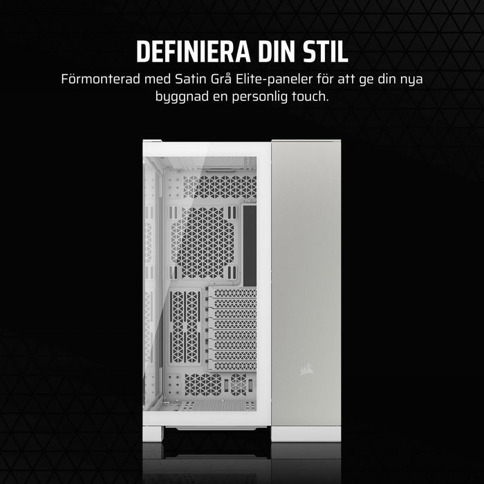 Corsair iCUE 6500X Caja para PC Mid-Tower Blanco/Gris Satinado