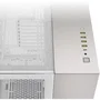 Corsair CC-9011285-WW Caja de PC de Torre Media 6500X Aluminio Blanco/Gris Satinado