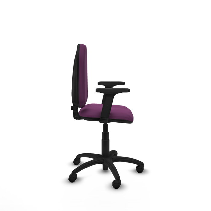 PIQUERAS Y CRESPO Silla de oficina Aýna Morada con Brazos 2D PIQUERAS Y CRESPO Silla de oficina Aýna Morada con Brazos 2D