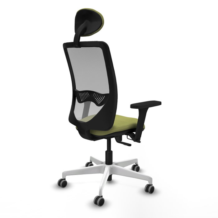 PIQUERAS Y CRESPO Silla de oficina Zulema Verde oliva y Gris PIQUERAS Y CRESPO Silla de oficina Zulema Verde oliva y Gris