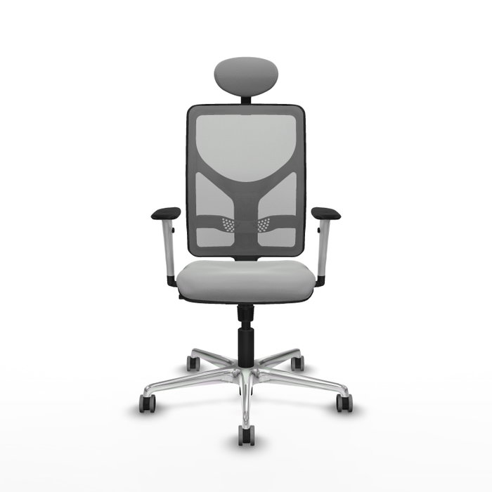 PIQUERAS Y CRESPO Silla de oficina Motilla con mecanismo Sincro, Gris PIQUERAS Y CRESPO Silla de oficina Motilla con mecanismo Sincro, Gris